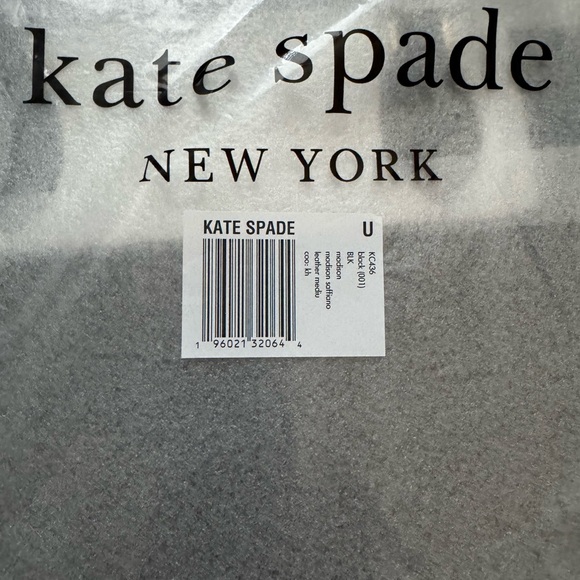 Kate Spade Madison Medium Satchel Bag Black NWT - Picture 7 of 9